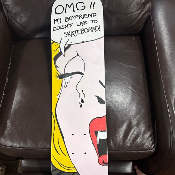 Pop Art Skateboard Deck - Picture 1 of 1